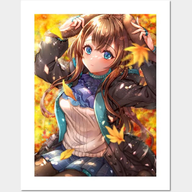 Amiya Anime Watercolor Wall Art by Thomas Rayle